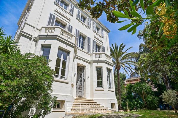 Cannes Oxford – 3 pièces bourgeois avec jardin privatif et réhabilitation d’exception