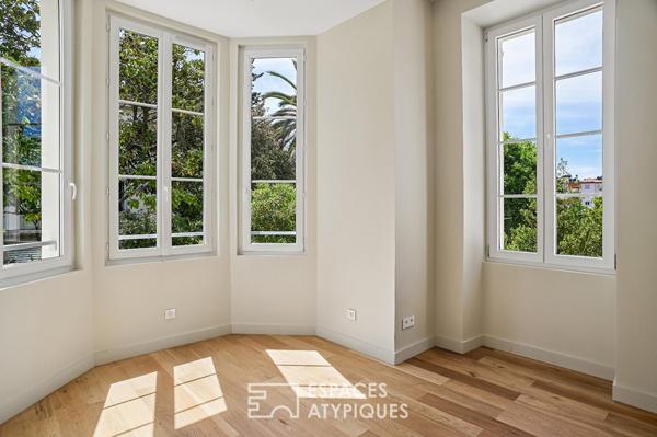 Cannes Oxford – 3 pièces bourgeois avec jardin privatif et réhabilitation d’exception