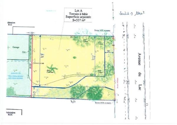 Vente terrain Lacanau : 234 000 € - AJP Lacanau Immobilier