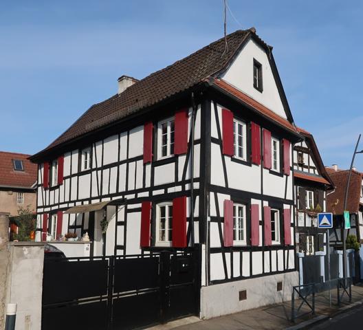 Maison avec terrain dans le vieux Schiltigheim