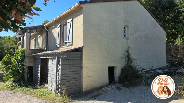 Terrain de 911m² en zone UC avec maison à réhabiliter
