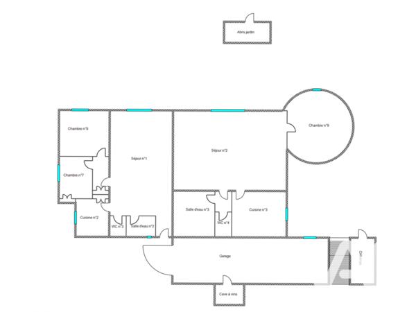 Maison à vendre 14 pièces 260 m² La Valette-du-Var