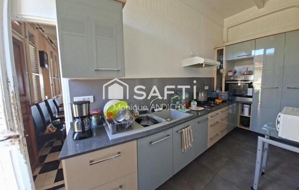 Propriété vue mer, T4 plain-pied, fort potentiel