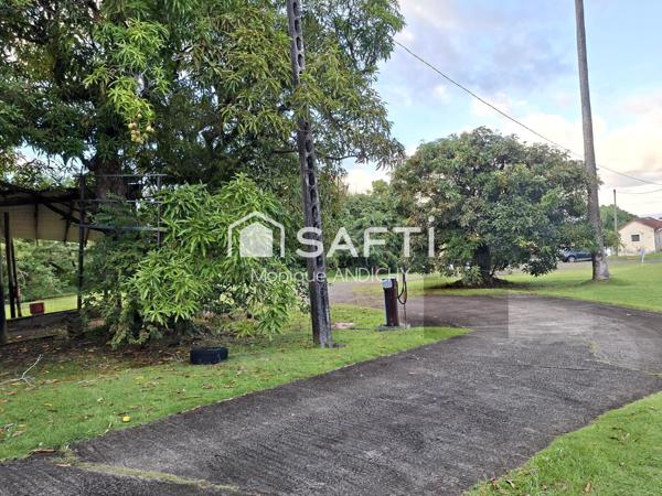 Propriété vue mer, T4 plain-pied, fort potentiel