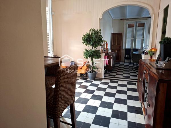 Propriété vue mer, T4 plain-pied, fort potentiel