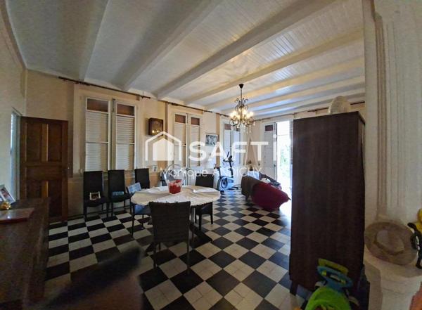 Propriété vue mer, T4 plain-pied, fort potentiel