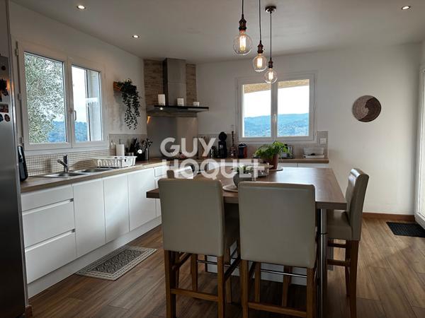 Villa de standing 170m², 4 chambres, terrain, piscine, sous sol.