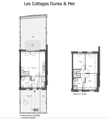 Maison Bray Dunes proche plage
