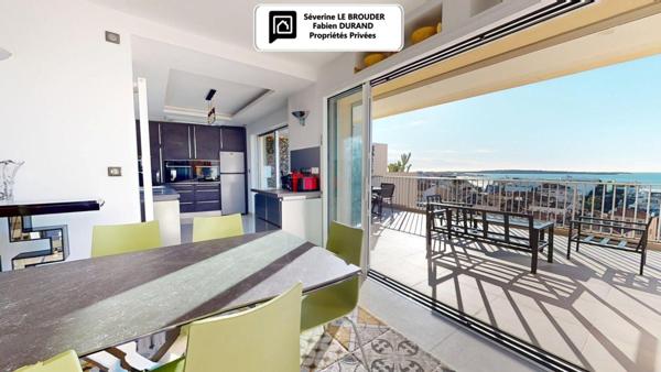 Penthouse 3 pièces 78 m²  86 m² de terrasses  Vue mer & Palais des Festivals
