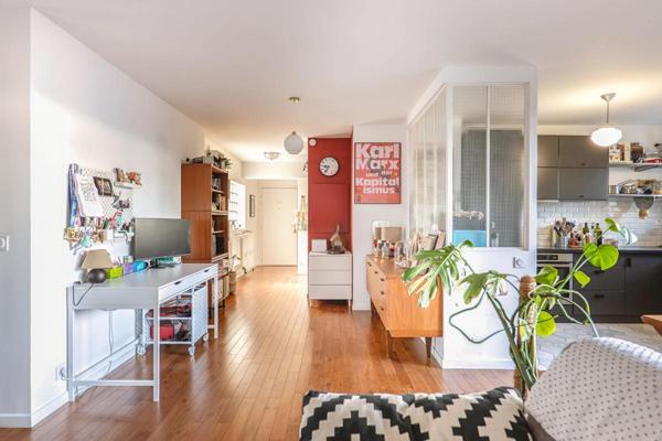 3 pièces avec balcon, Mairie de Saint Ouen