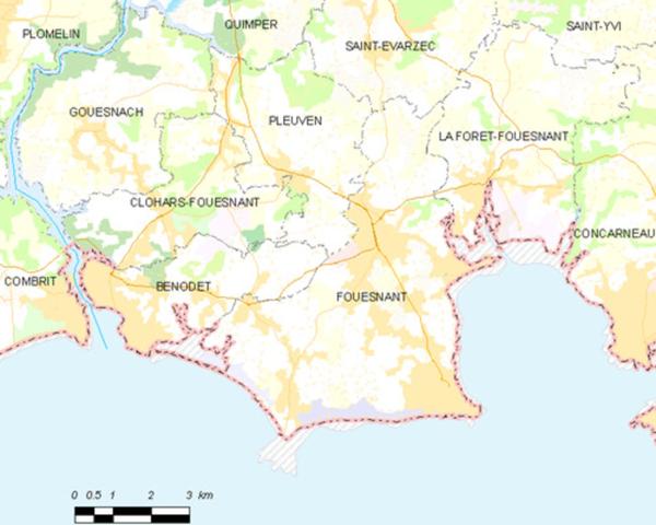 FINISTERE SUD (29) SALON DE COIFFURE BORD DE MER