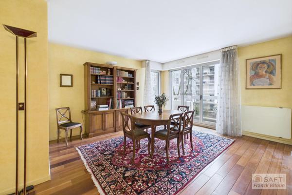 FRONT DE SEINE - APPARTEMENT EXCEPTIONNEL DE 138 M² VUE SEINE ET ÎLE DE LA JATTE.