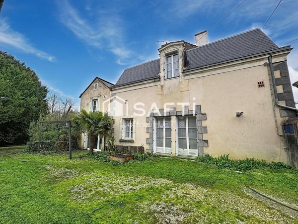 Maison 132 m² – 3 chambres – Jardin 800 m²