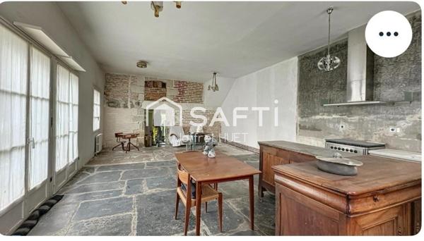 Maison 132 m² – 3 chambres – Jardin 800 m²