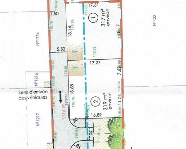 Terrain à vendre 319 m² Tournon-sur-Rhône