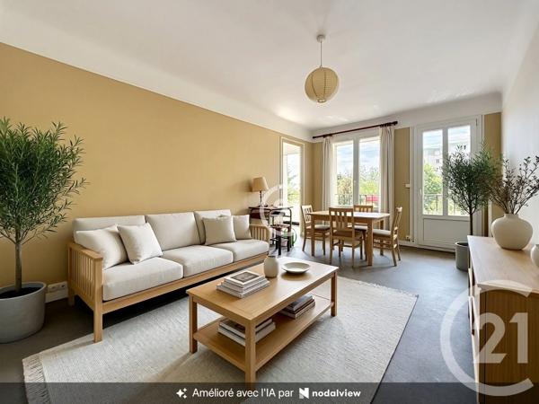 Appartement F3 à vendre  3 pièces - 66,95 m 2   MONTREUIL  - 93