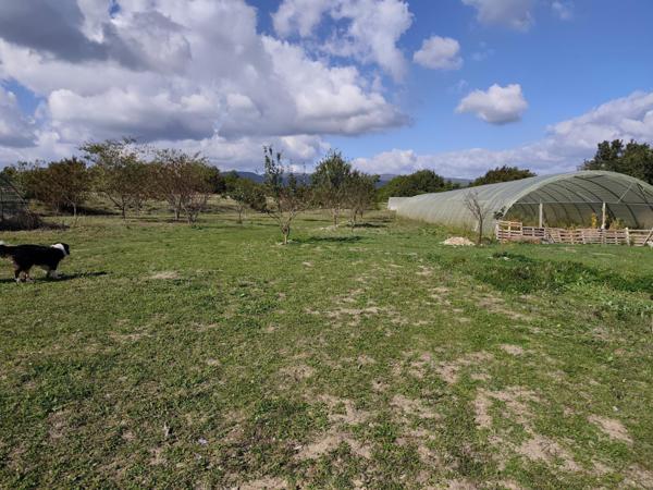 Terrain agricole dans le Parc Naturel Régional du Luberon