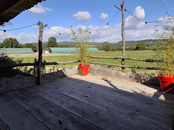 Terrain agricole dans le Parc Naturel Régional du Luberon