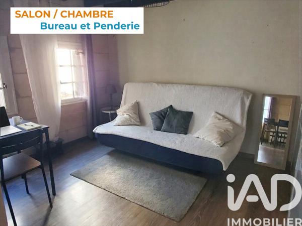 Appartement à vendre 2 pièces 23,36 m² Tours