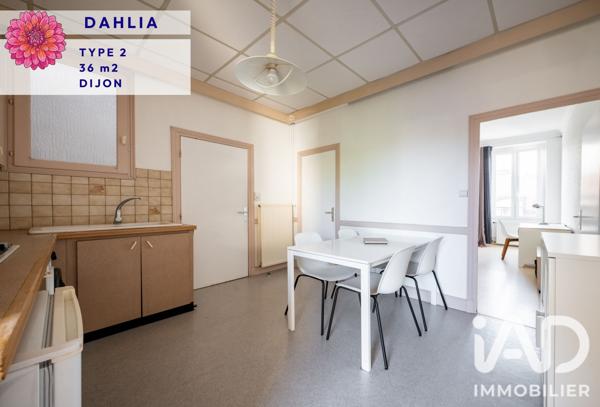 Appartement à vendre 2 pièces 37,4 m² Dijon