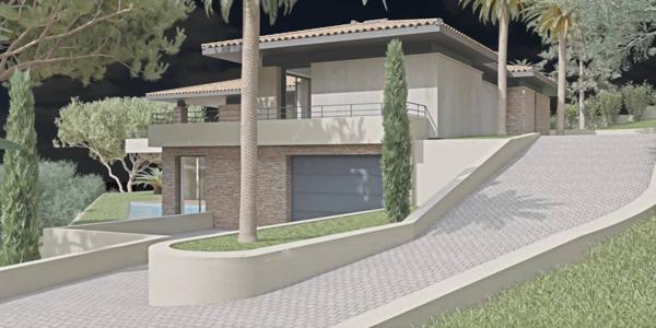 Terrain constructible à Sainte-Maxime