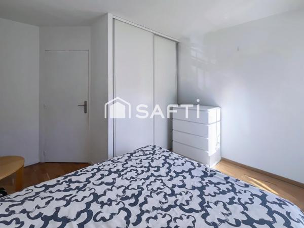 Appartement de 2 pièces avec balcon et parking