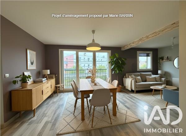Appartement à vendre 4 pièces 72 m² Sainte-Geneviève-des-Bois