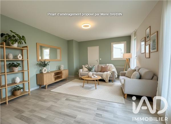 Appartement à vendre 4 pièces 72 m² Sainte-Geneviève-des-Bois