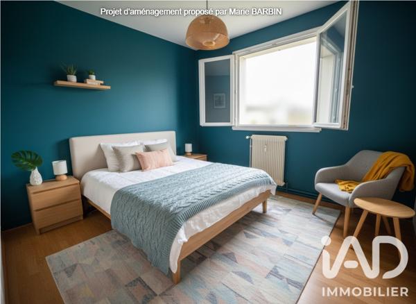 Appartement à vendre 4 pièces 72 m² Sainte-Geneviève-des-Bois