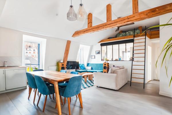 Appartement à vendre 3 pièces AIX LES BAINS (73) - Centre ville - rue calme