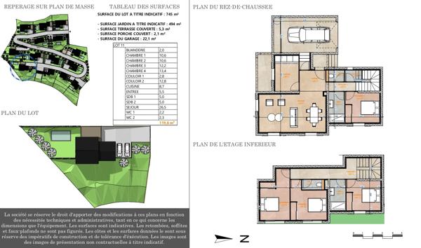 Vente Maison 5 pièces Borgo Vue Mer