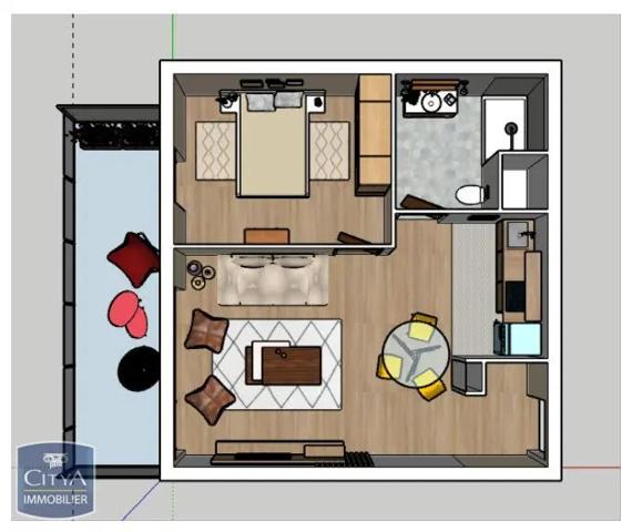 Appartement à louer 2 pièces 47.4m² Fontenay-sous-Bois (94120)