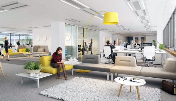 Bureaux à louer à Gennevilliers proches métro espaces divisibles modernes