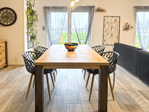 Marckolsheim (67390) MAISON RÉCENTE DE PLAIN PIED - 100 M2