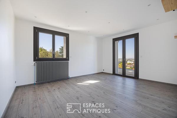 Une architecture contemporaine ouverte sur un panorama d’exception