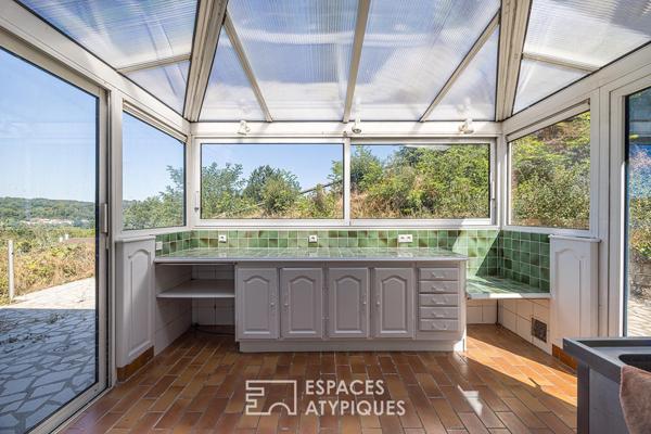 Une architecture contemporaine ouverte sur un panorama d’exception