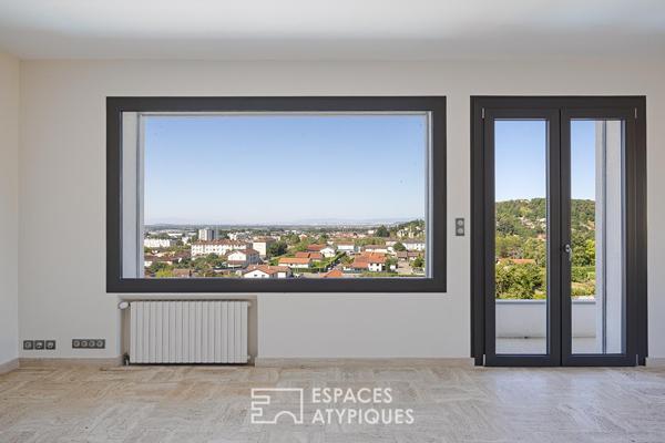 Une architecture contemporaine ouverte sur un panorama d’exception