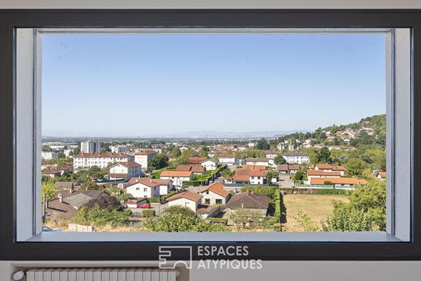 Une architecture contemporaine ouverte sur un panorama d’exception