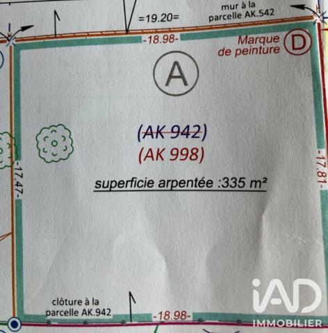 Terrain à vendre 340 m² Neuves-Maisons