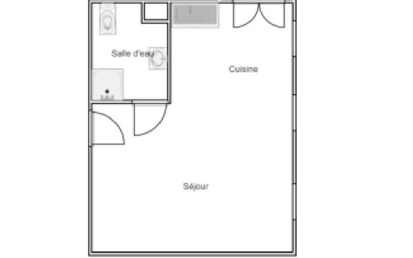 Appartement à vendre    1 pièce • 24,91 m2 Toulouse