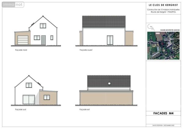 Maison à vendre à Paimpol dans les Côtes-d'Armor (22500), ref : 22023-3490