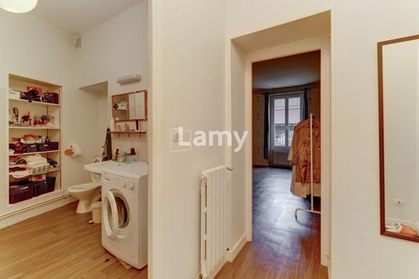 Grand t1 traversant en face du marché couvert