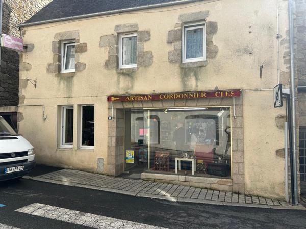IMMEUBLE, COMMERCE ET APPARTEMENT AVEC JARDIN