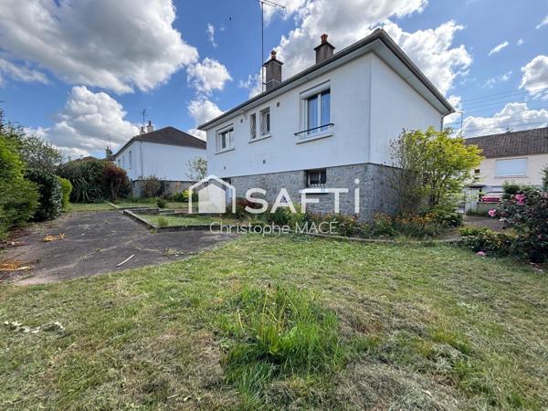Pavillon T3 avec sous-sol total et jardin