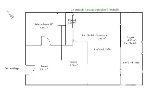 Studio à vendre 25,67 m² Toulouse