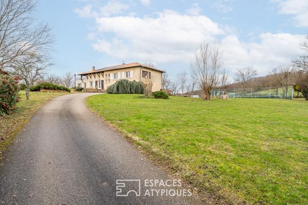 Propriété familiale de 184 m² sur un parc d’exception de 8 800 m²