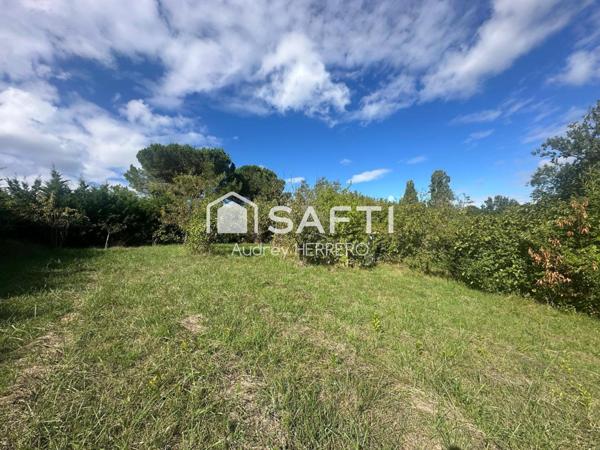 Terrain à bâtir non viabilisé de plus de 2600m² - BOULOC