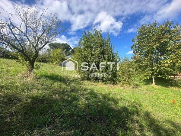 Terrain à bâtir non viabilisé de plus de 2600m² - BOULOC