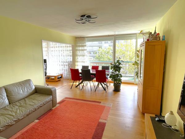 Tête d'Or - La Doua : T5 lumineux avec 3 ch., terrasse, 2 loggias et vue dégagée