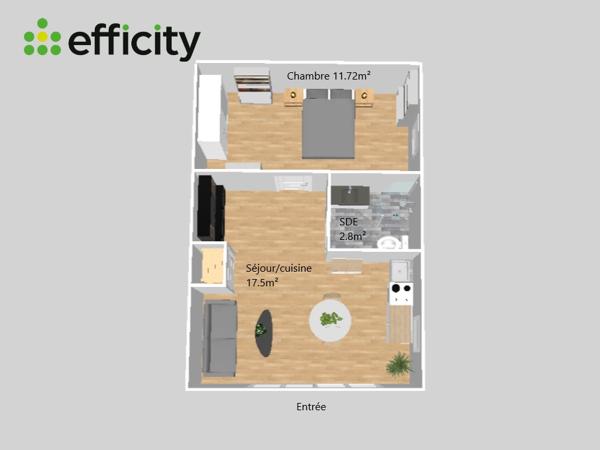 Maison 4 pièces - 105 m² Exclusivité efficity